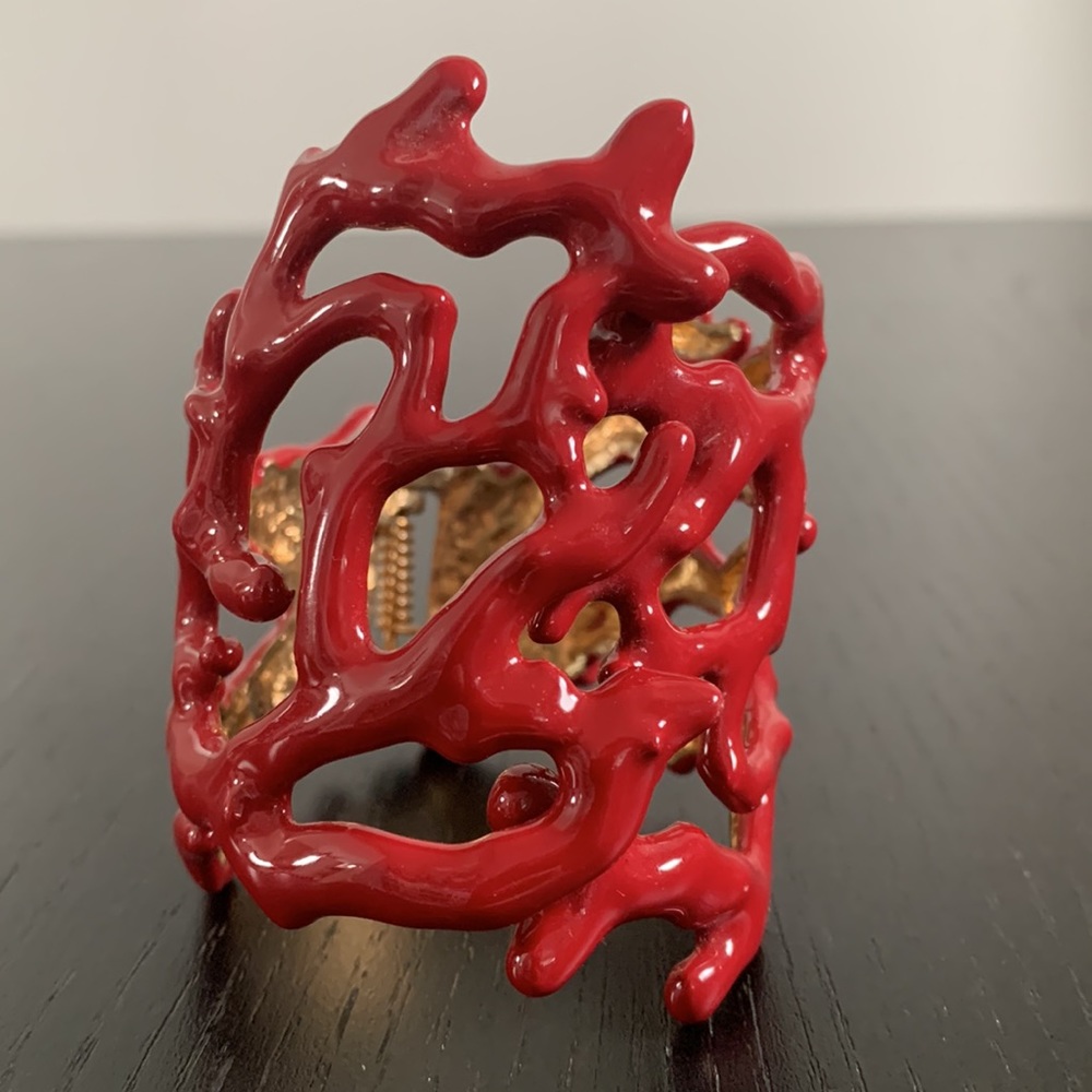 Red coral bracelet - Picture 2 of 8